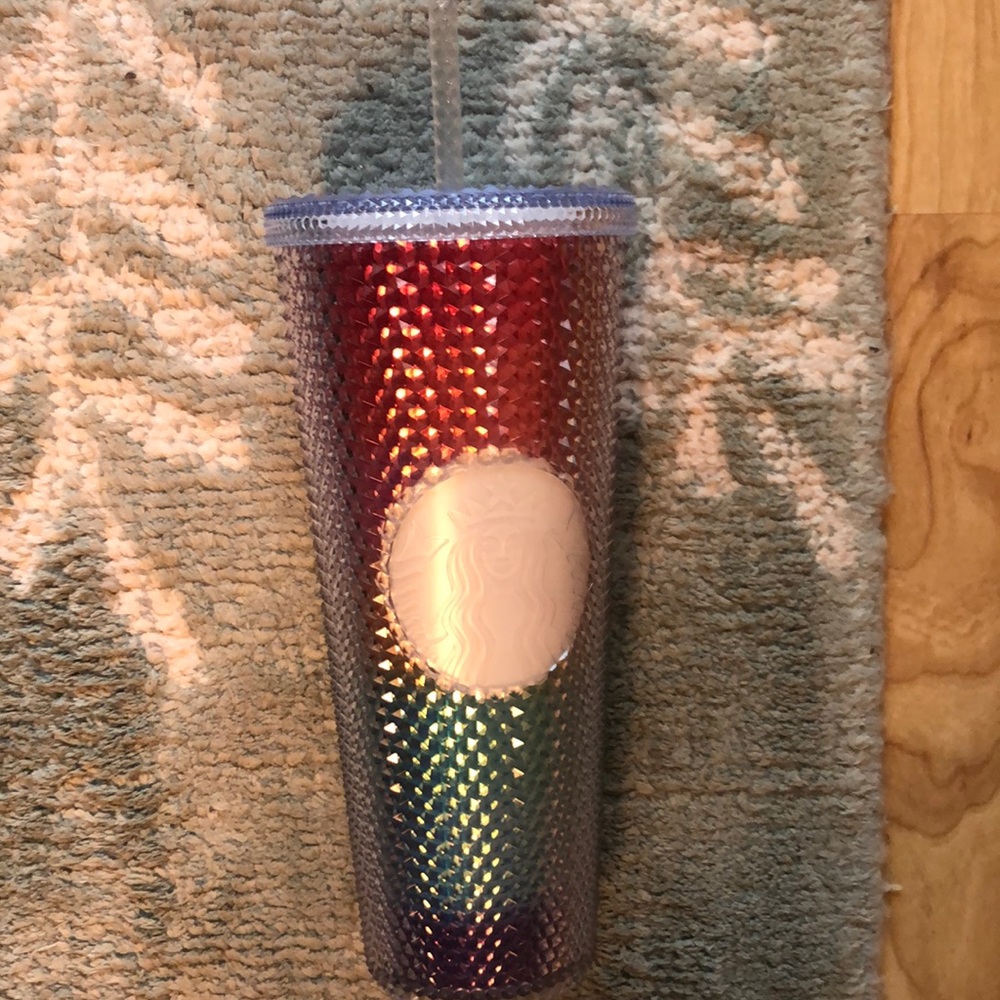 Starbucks pride 2020 studded tumbler NWT